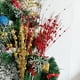 thumbnail image 5 of Decoración navideña, polvo dorado, bola de bayas, manojo de purpurina artificial, tallo, adorno, tenedor, hilo, palo de cuentas, palo de purpurina, flor de ratán, 5 of 6
