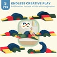 thumbnail image 4 of Qaba Jouets d'Escalade pour Empiler et Ramper, 5 Pcs, Multicolore, 4 of 10