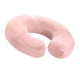 thumbnail image 5 of Cojín de asiento de espuma viscoelástica, almohada tipo donut antideslizante, suave, con soporte para el coxis. Rosa, 5 of 9