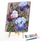 thumbnail image 2 of Dibujo Iris Pintura al óleo por números Kit Imagen sin marco Decoración de la pared de la habitación del hogar Hugtrwg Para estrenar, 2 of 9