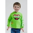 thumbnail image 2 of Sesame Street Oscar the Grouch Matching Family Cosplay Pullover Hoodie Infant to Toddler, 2 of 5