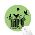 thumbnail image 1 of Cats Birds Trees Art Deco Fashion Mouse Pad Comfortable Game Office Mat, 1 of 2