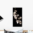 thumbnail image 1 of White Orchid over Black Wall Mural by Wallmonkeys Peel and Stick Graphic (18 in H x 13 in W) WM310835, 1 of 4