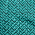 thumbnail image 1 of oneOone Polyester Spandex Turquoise Blue Fabric Abstract Fabric For Sewing Printed Craft Fabric By The Yard 56 Inch Wide, 1 of 4