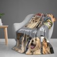 thumbnail image 3 of AISENIN Custom Dog Cat Pets Blankets with Photos Photo Blanket Collage Customised Photo Blanket for Pets Lovers Adults Kids, Gifts for Mom, Dad, Boyfriend, Girlfriend, 3 of 5