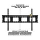 thumbnail image 2 of Soporte De Pared Fijo Para TV Virtual Zone Televisión Monitor 42 a 120 Pulgadas Negro, 2 of 6