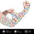 thumbnail image 3 of Goofa Colorful Bus Pattern UV Sun Protection Arm Sleeves, UPF 50 Sports Cooling Arm Compression Sleeves for Men Women Teenager, 3 of 8