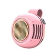 thumbnail image 2 of Ventilador portátil con clip, ventilador personal de mano, potente y silencioso, mini de bolsillo para refrigeración, ideal para acampar, actividades Rosa, 2 of 8