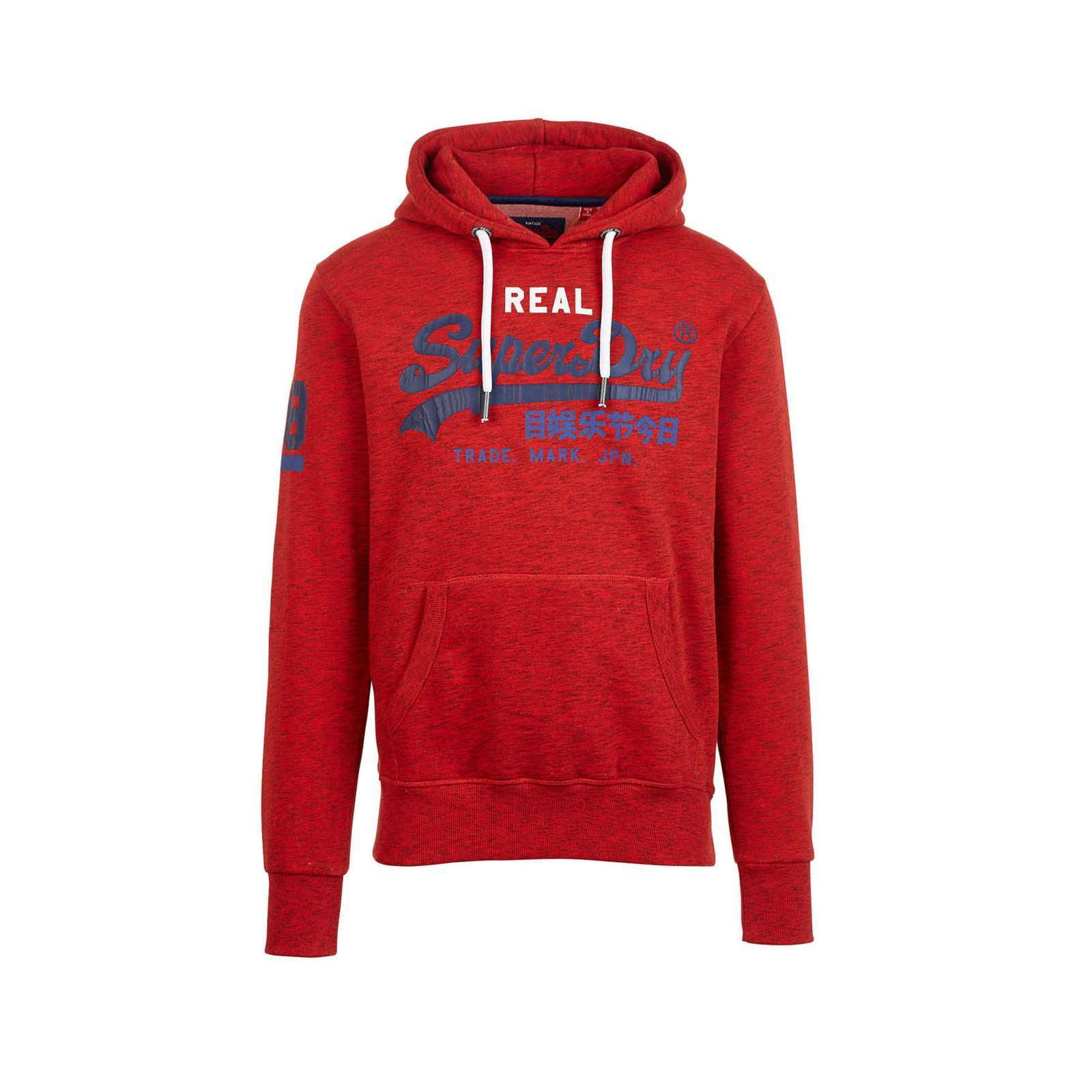 vintage logo tri hoodie