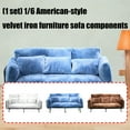 thumbnail image 3 of ROZYARD 1/6 Scale Doll House Furniture Sofa Model Furniture Scene Display Accessories, 3 of 18