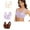 3 PCS-Beige/Purple/Brown, variant on Ahdbta Full Cup Lift Bras for Women Wirefree Seamless Push Up Yoga Bra U-Shaped Back Breathable Comfort Everyday Bralettes 3 Pack