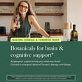 thumbnail image 5 of Gaia Herbs Agile Mind - Brain Support Herbal Supplements - Brain Circulation Support* - With Turmeric Root, Bacopa, Black Pepper & Ginkgo Biloba - 60 Vegan Liquid Phyto-Capsules (60 Servings), 5 of 9