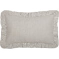 thumbnail image 1 of VHC Brands Hatteras Bedding Accessory, Pillow 14x22, Blue, 1 of 4
