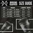 thumbnail image 3 of FightX Boxing Gloves for Men & Women MMA Mauy Thai Kickboxing Bag Punching Gloves (Full Black, 14oz), 3 of 6