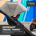 thumbnail image 5 of Baby Jogger® City Select® 2 Single-to-Double Modular Stroller, Eco Collection, Lunar Black, 5 of 5