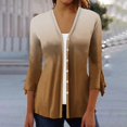 thumbnail image 1 of Sentmoon T-Shirts à Boutons pour Femmes Imprimé Col Rond Manches Courtes Cardigan Hauts Confortables Décontractés Basiques Grande Taille Hauts d'Été pour Femmes Offres du Jour 2025 Liquidation, 1 of 5
