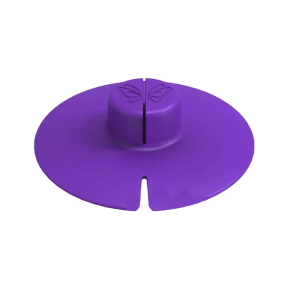 Silicone Tea Cup Lid, Universal Heat Resistant Mug Cover with Integrated Tea Bag Holder for Ceramic Cups and Glassware Kitchen Accessory 2 Pack, 0.8X4.5In