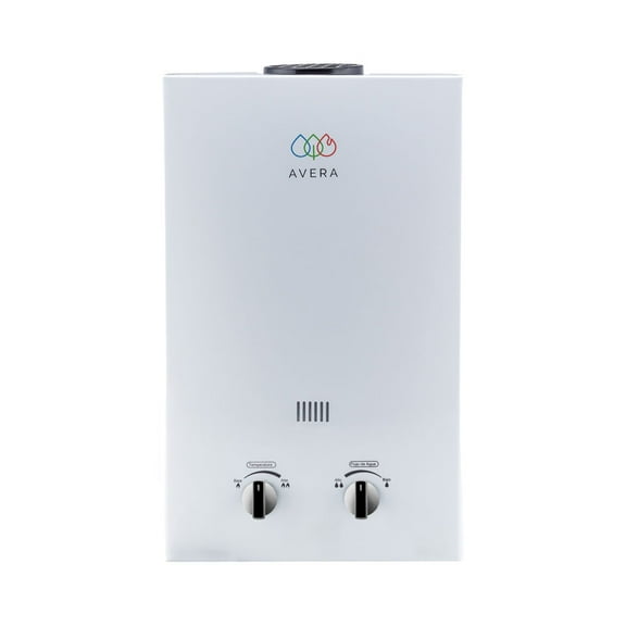 Boiler de Paso 1 Regadera 6Lts AVERA  C6L Calentador de Paso Uso Exclusivo Gas LP
