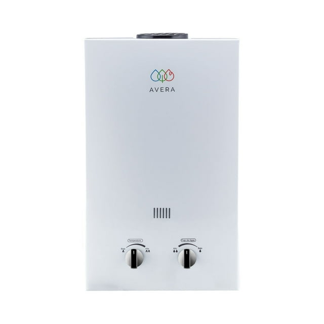 Boiler de Paso 1 Regadera 6Lts AVERA C6L Calentador de Paso Uso Exclusivo Gas LP
