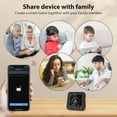 thumbnail image 3 of maskred Smart Thermostat LCD Display WiFi Wireless Voice Control Controller Programmable Timing Electronic Detector, 3 of 8