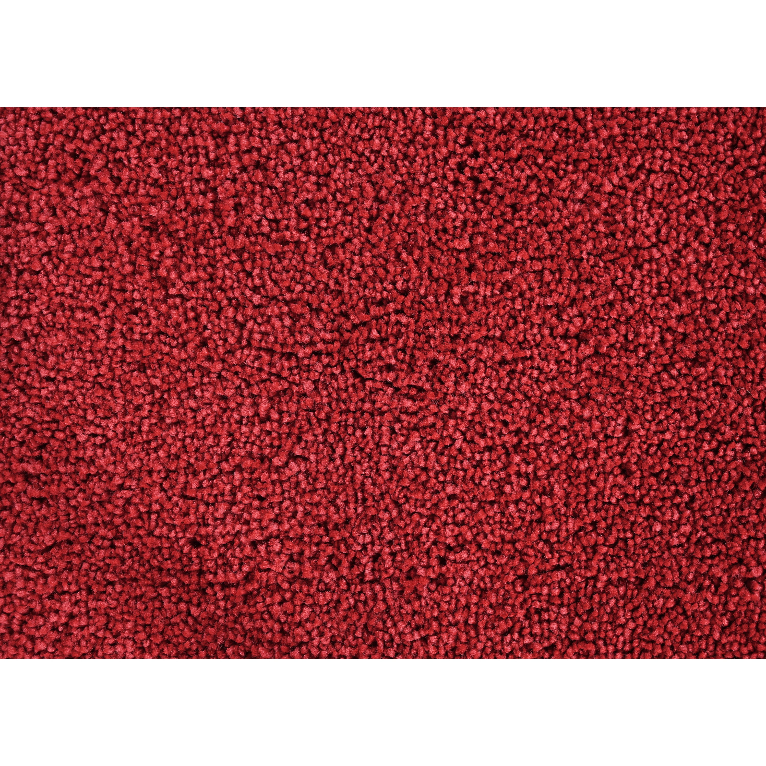 Garland Rug Gramercy Washable Polypropylene Classic Red Bath Rug, 20" x 34"