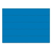 MasterVision Dry Erase Magnetic Tape Strips, Red, 6" x 7/8", 25/Pack - BVCFM2504