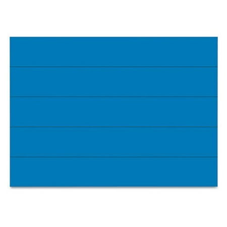 MasterVision Dry Erase Magnetic Tape Strips, Red, 6" x 7/8", 25/Pack - BVCFM2504