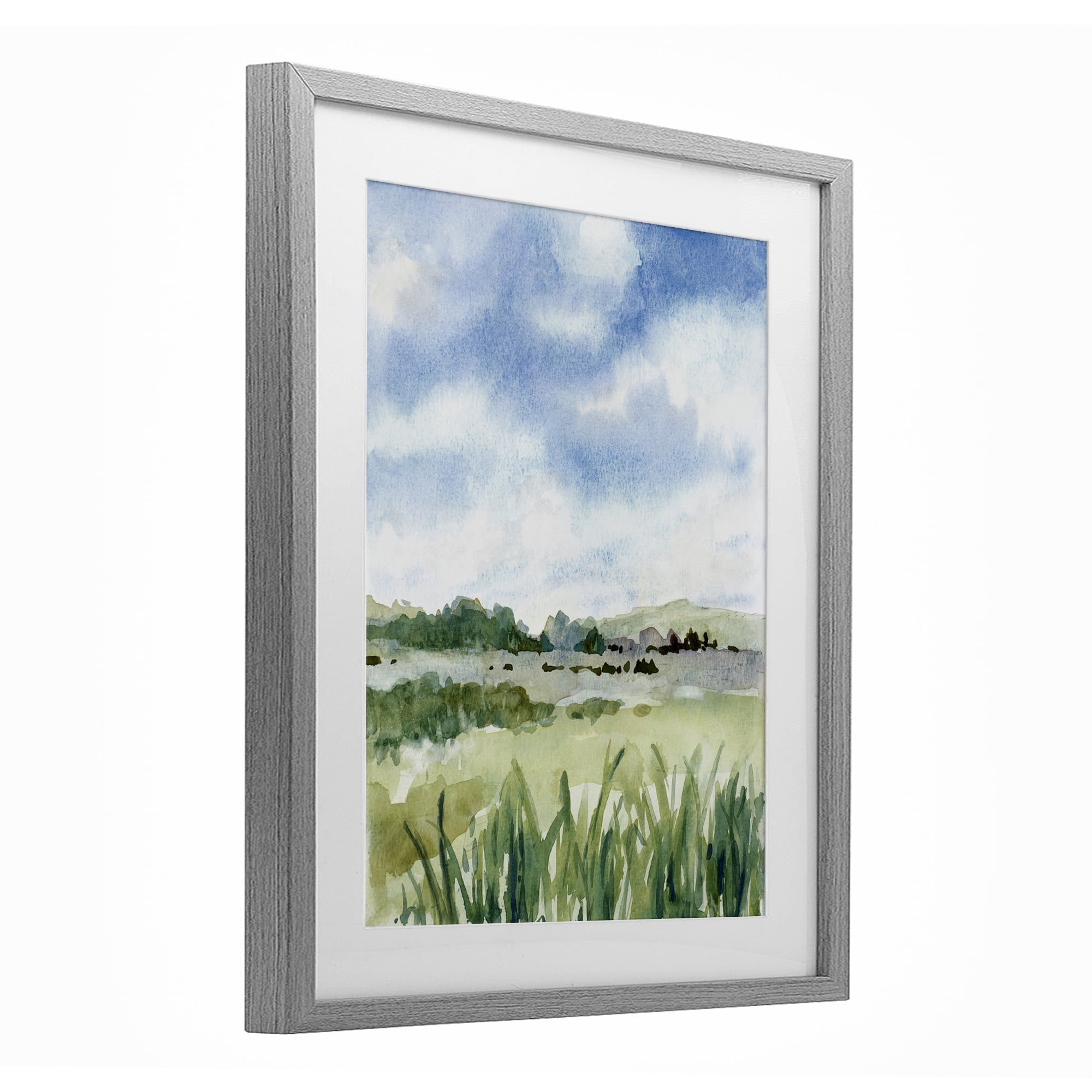 Stupell Industries Fresh Spring Morning Gray Framed Print Under Glass, design by Lanie Loreth