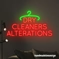 thumbnail image 2 of Handmadetneonsign Dry Cleaners Alterations Neon Sign, Clothes Wall Art Decor, Laundry Store Wall Decor 53612, 2 of 5