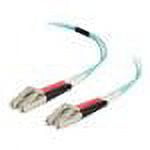 UPC: 0757120010067 | C2G 10m LC-LC 50/125 Duplex Multimode OM4 Fiber Cable – Aqua – 33ft – patch cable – 10 ft – aqua