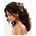 thumbnail image 3 of 4 Pcs Bow Hair Clips Bow Claw Clip for Women Nonslip Large Hair Claw Clips for Thin and Thick Hair Strong Hold Hair Bows, 3 of 7