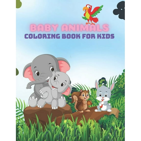 BABY ANIMALS - Coloring Book For Kids