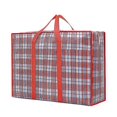 thumbnail image 1 of 2 Pcs Sacs de Rangement pour Lessive, Transport, Chambre en Résidence, Sacs à Emplettes à Carreaux avec Poignées à Fermeture Éclair, 1 of 2