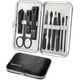 thumbnail image 1 of Manicure Set 10pcs Professional Nail Clippers Kit Pedicure Care Tools-Stainless Steel Grooming Tools for Travel (Black), 1 of 5