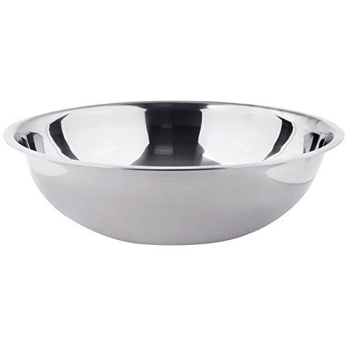 Royal Industries Mixing Bowl, Stainless Steel, 13 qt, 16 1/4" Diam x 5 1/4" Depth, Commercial Grade