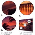 thumbnail image 3 of Designart "Jacksonville s Bay Views in Florida I" Florida Metal Wall Decor, 3 of 5