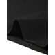 thumbnail image 4 of Vestido de tubo Allegra K cuello en V manga corta Bodycon midi Negro, 4 of 6