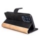 thumbnail image 3 of Funda de Cuero Genuino Sailing para iPhone 13 con Billetera y Bloqueo Magnético Negro, 3 of 5