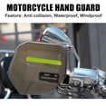 thumbnail image 2 of Unique Bargains 1 Set Universal Black Motorcycle Handlebar Handguard Hand Guards Protector for ATV Dirt Bike, 2 of 8