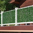 thumbnail image 4 of NOBRAND 50CM x 1M Green Leaf Green Fence Screens, Faux Privacy, Outdoor Decoration, 4 of 8