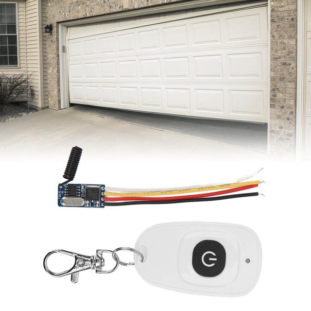 Spptty Mini Commutateur de Télécommande Haute Sensibilité A Mené le Commutateur de Relais de Lumière avec le Récepteur DC 3.5 12v, Commutateur de Commande à Distance, Commutateur à Distance de Mini Contrôleur