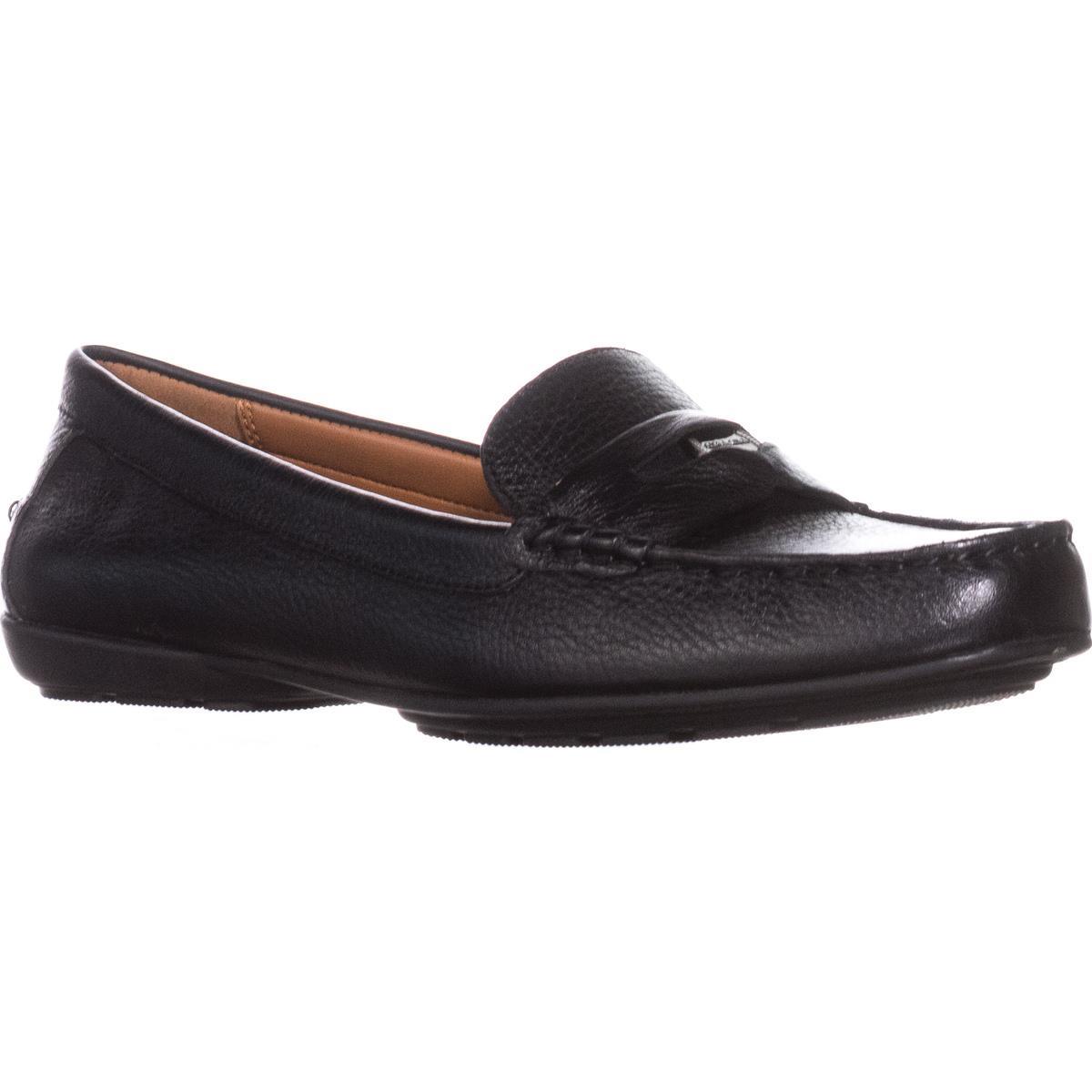 coach penny loafers womens