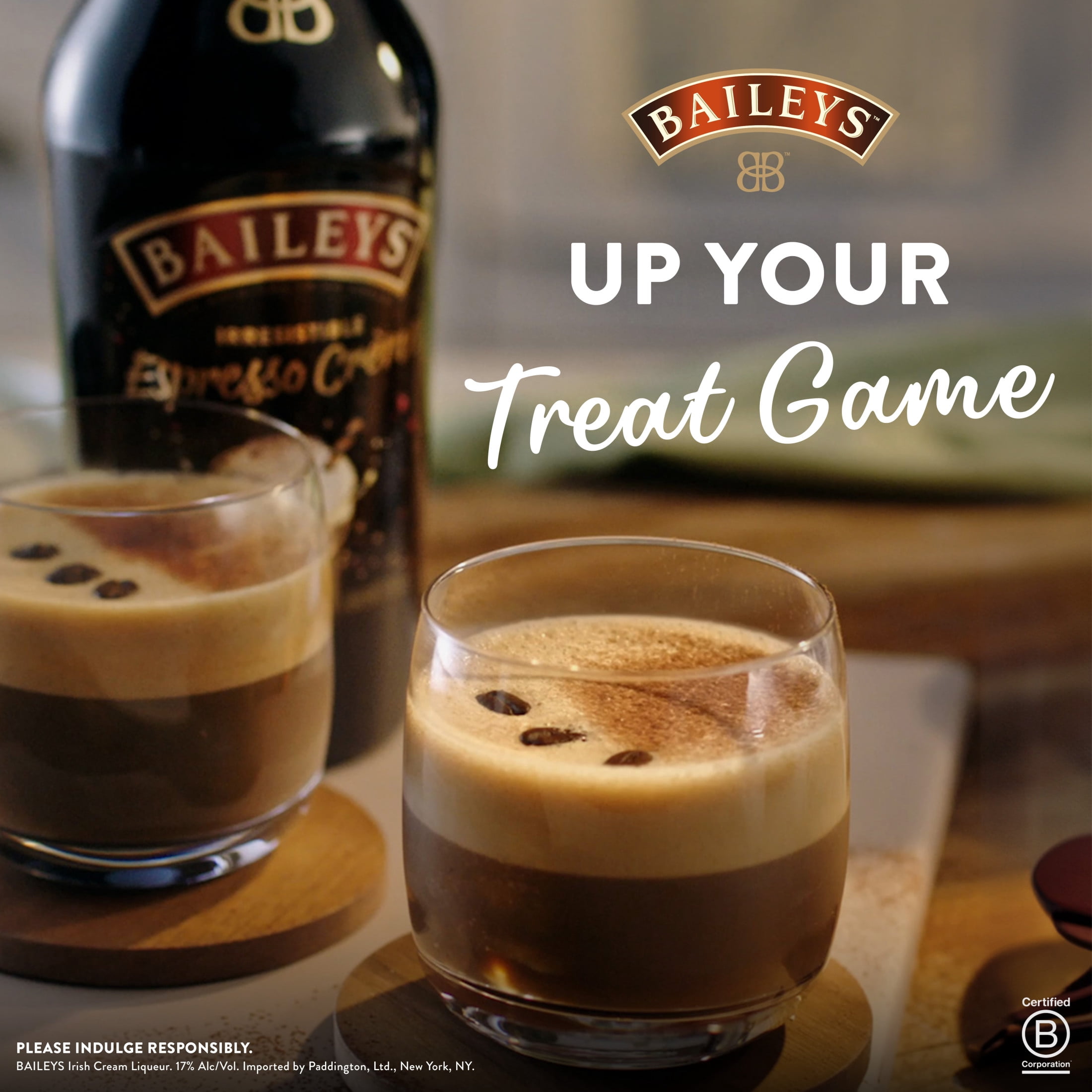 Baileys Espresso Crème Irish Cream Liqueur, 750 ml Bottle, 17% ABV