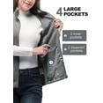 thumbnail image 4 of Off Road Ventures Womens Fleece Vests Outerwear Lightweight Sleeveless Hiking Vest With Zip Pockets, 4 of 7
