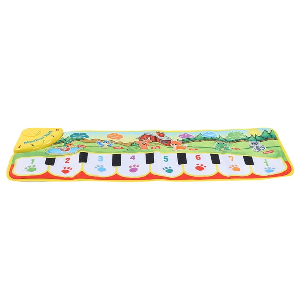 Alfombra musical para bebés, alfombra musical para bebés, alfombra para juegos de música de piano para niños, alfombra para juegos de música para bebés, tecnología innovadora