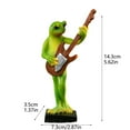thumbnail image 2 of Resins Musician Statue Cartoon Animal Figurine Sculpture Multifunctional Decoration Resin Ornament Figurine for Home Office Desktop Decors and Artistic Ornament(D), 2 of 6