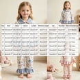 thumbnail image 5 of YDFCWXW Toddler Girl Clothes Winter Spring, Tunic Shirt Ruffle Pants, 2 Set, Gift, Pototshoot Daily (Light Blue, 6-7 Years), 5 of 6