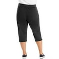 thumbnail image 4 of Just My Size Womens French Terry Capris, 2X, Light Steel, 4 of 4