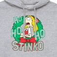 thumbnail image 3 of Hey Arnold! - Ho Ho Ho Stinko - Men's Pullover Hooded Fleece Sweatshirt, 3 of 5
