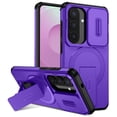 thumbnail image 1 of Funda para Samsung Galaxy S26+ 5G 6.7" con Soporte de Plegado Invisible, Carga Inalámbrica Magnética Segura, Carcasa Deslizante para Cámara, Funda Protectora Resistente a Prueba de Golpes y Caídas, 1 of 10
